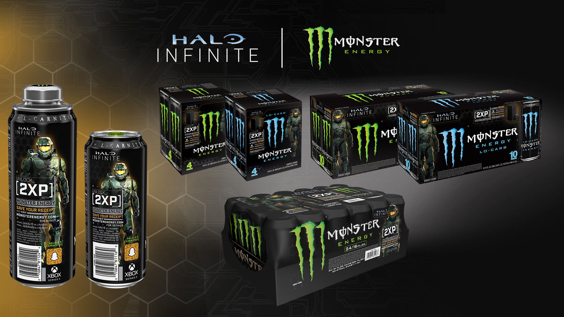 halo infinite monster energy promotion