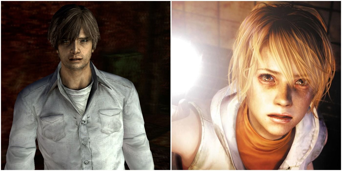 henry towsnhend and heather mason from silent hill series