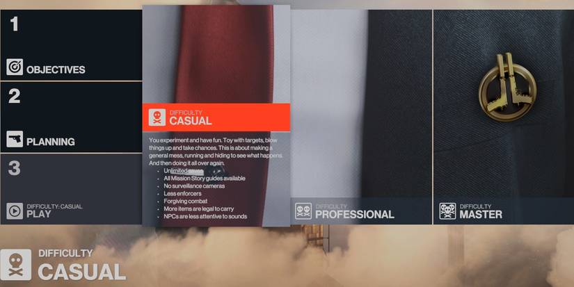 hitman 3 menu