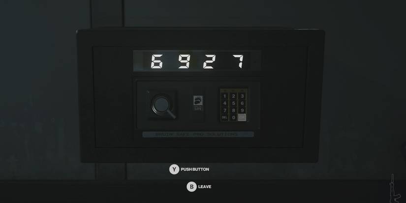 security room safe combo