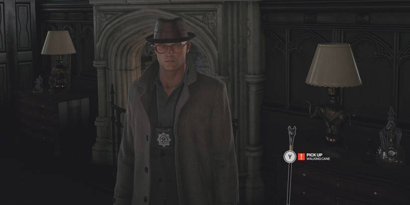 agent 47 walking cane