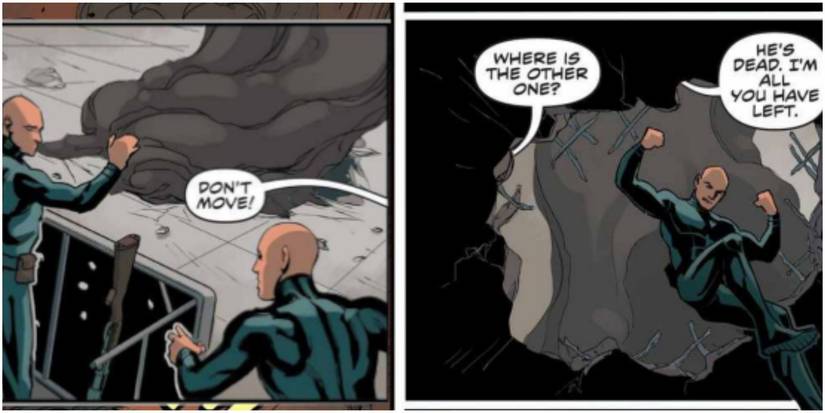 Lucas Grey makes his escape