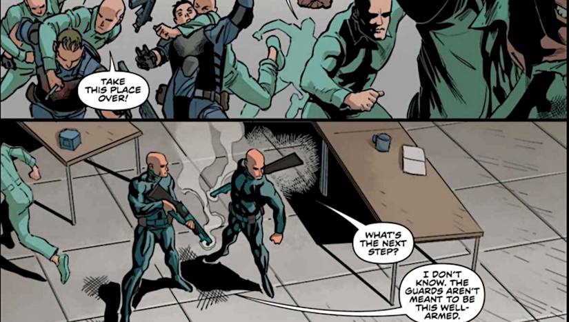 6 and 47 lead a rebellion against the asylum