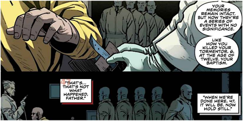 47's memory was wiped after the rebellion