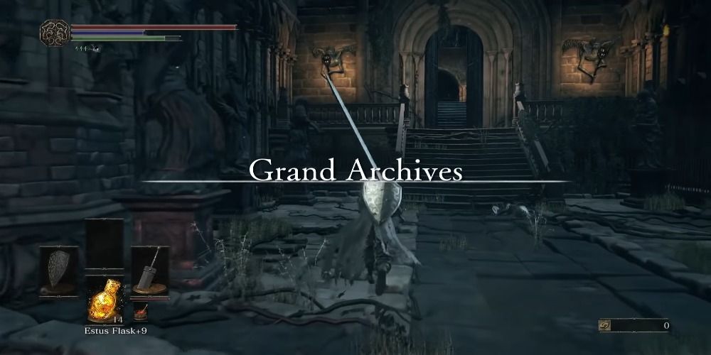 Traveling to the Grand Archives in Dark Souls 3