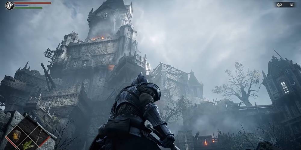 Looking at the Demon's Souls tutorial zone