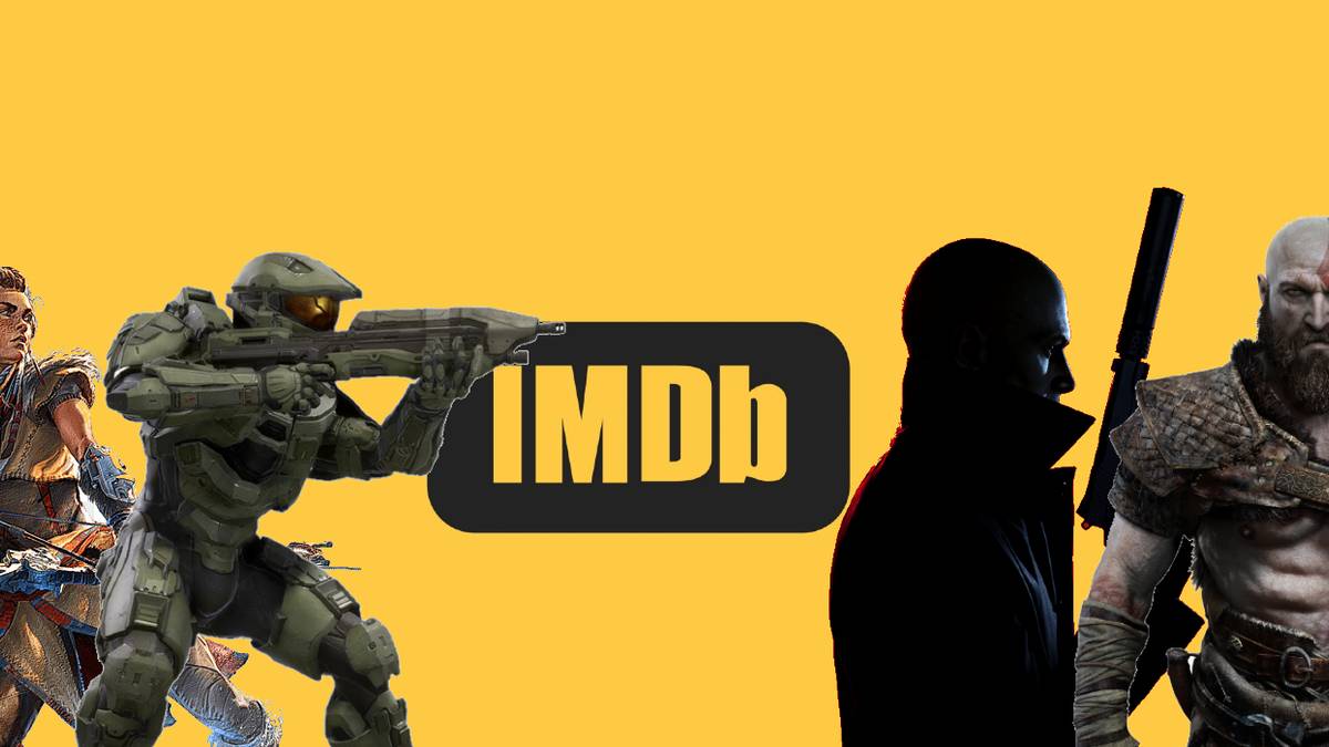 imdb logo with video game characters