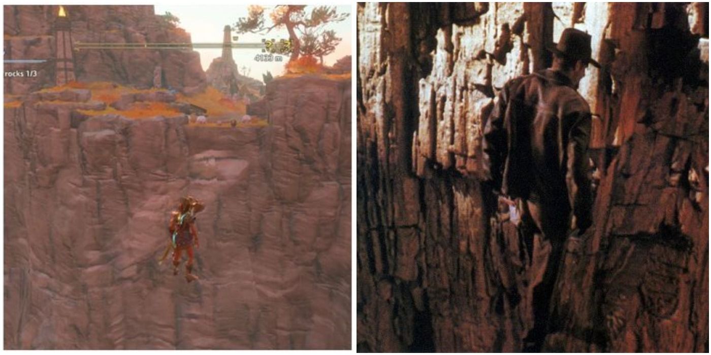 Immortals invisible bridge could be a reference to Indiana Jones