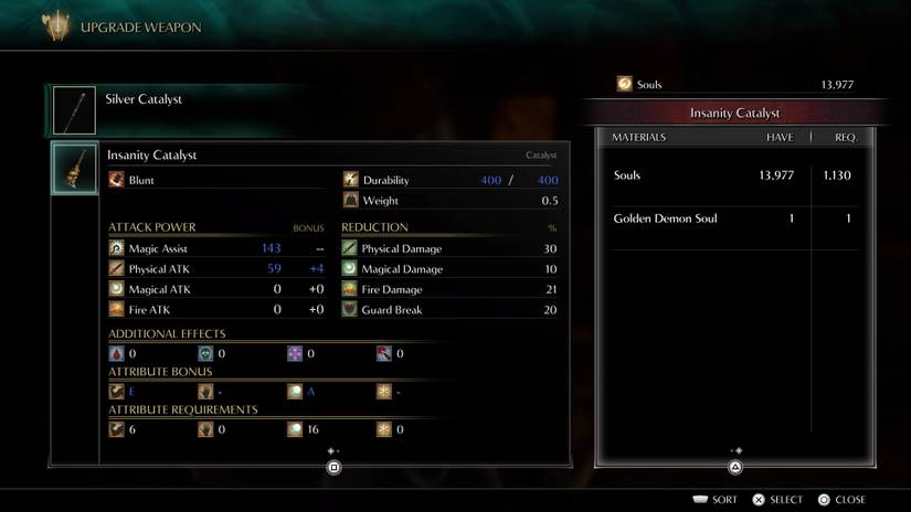 How to get Insanity Catalyst