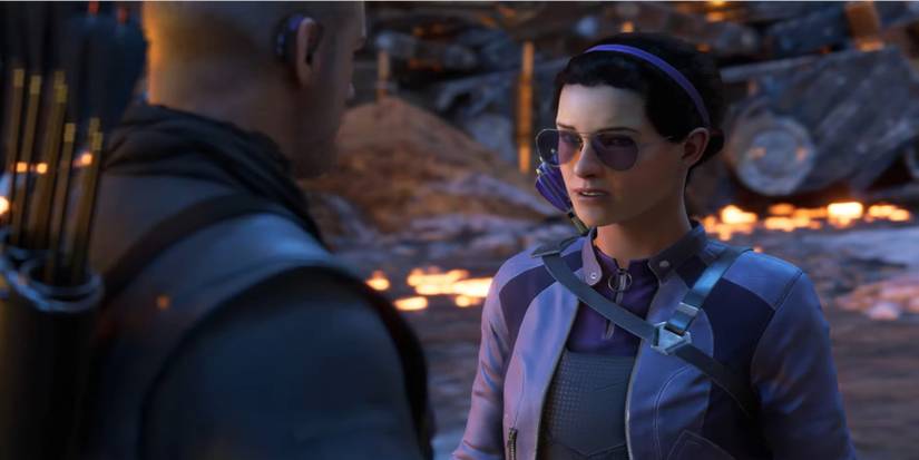 kate and clint talking marvels avengers