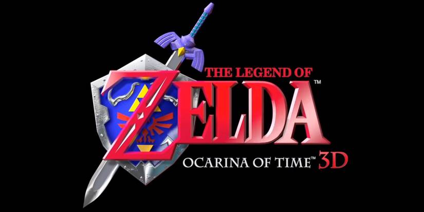 legend of zelda ocarina of time 3ds logo