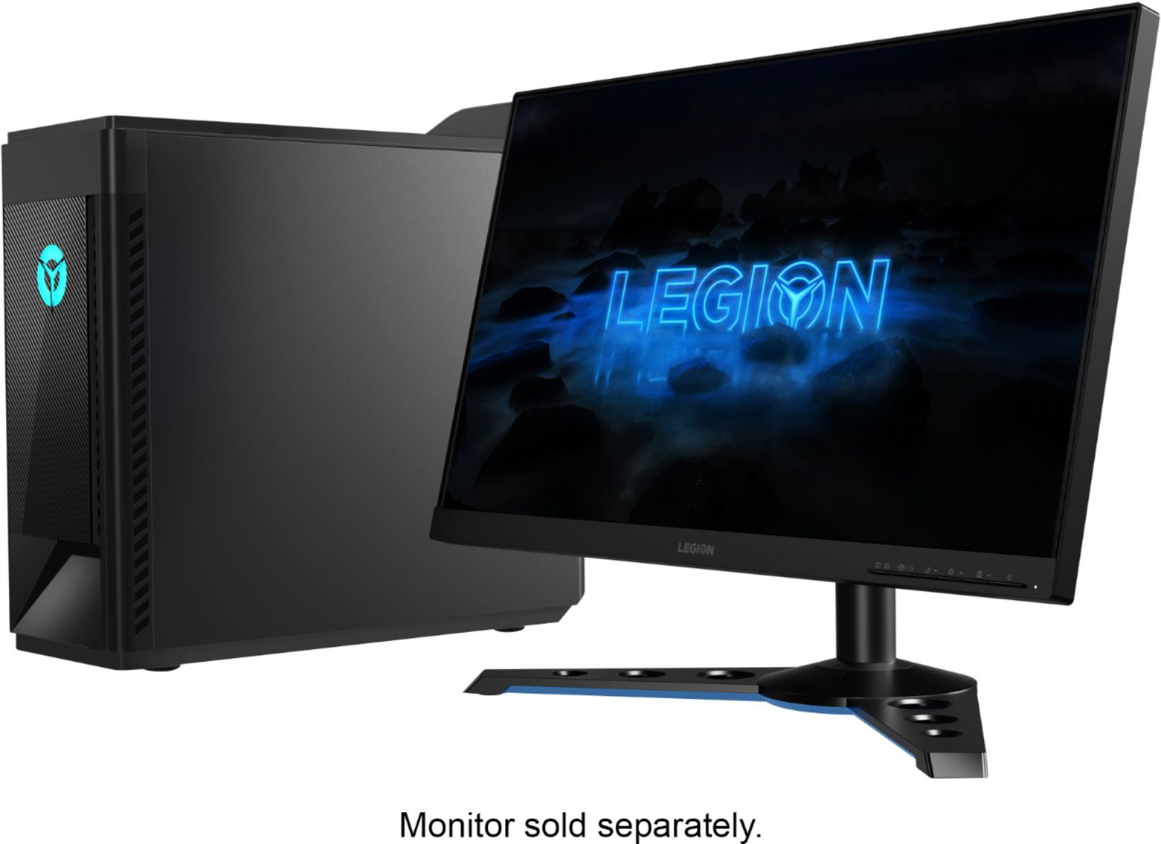 legion tower next to monitor