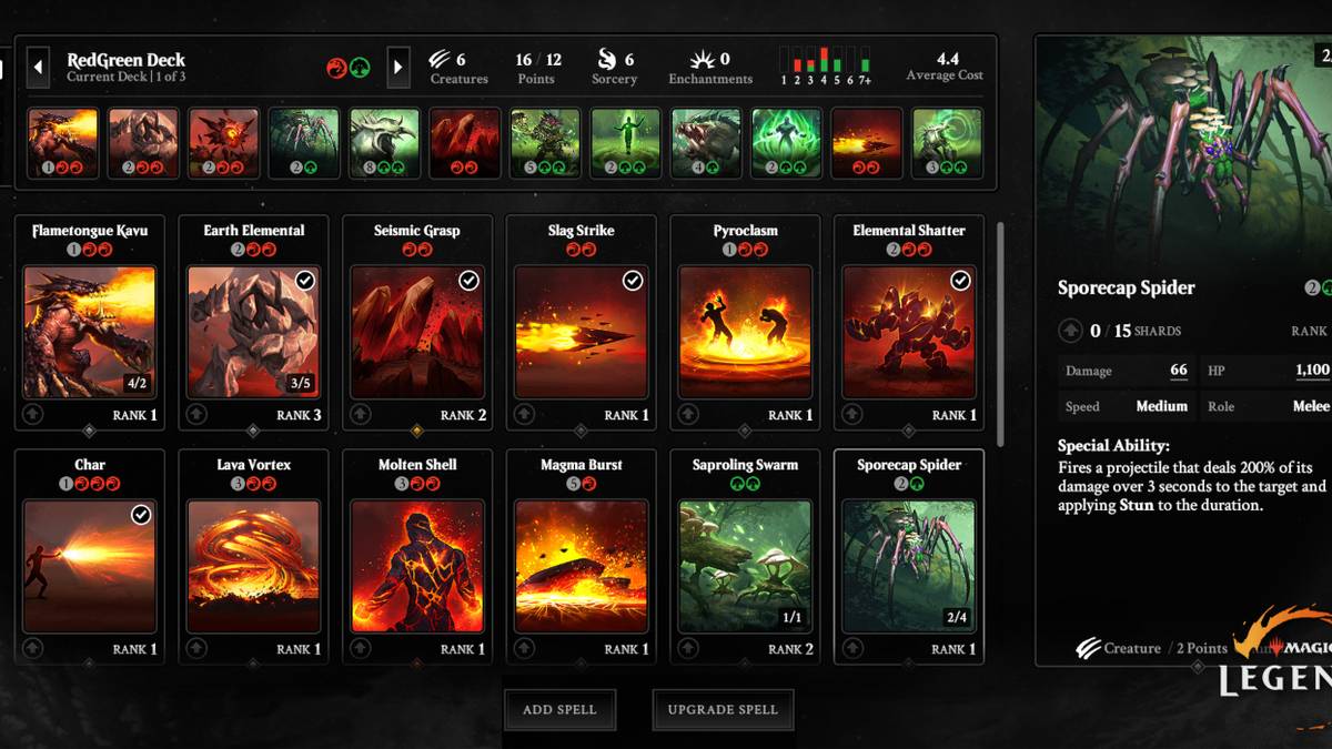 magic legends red green deck