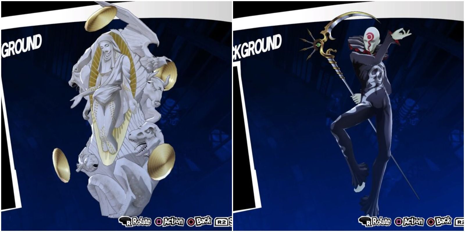 the virgin mary and a god of death in persona 5 royal