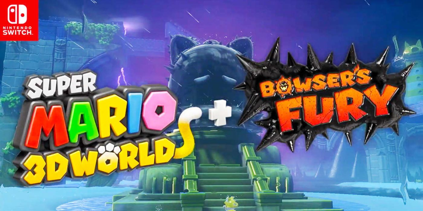 super mario 3d world + bowser's fury trailer
