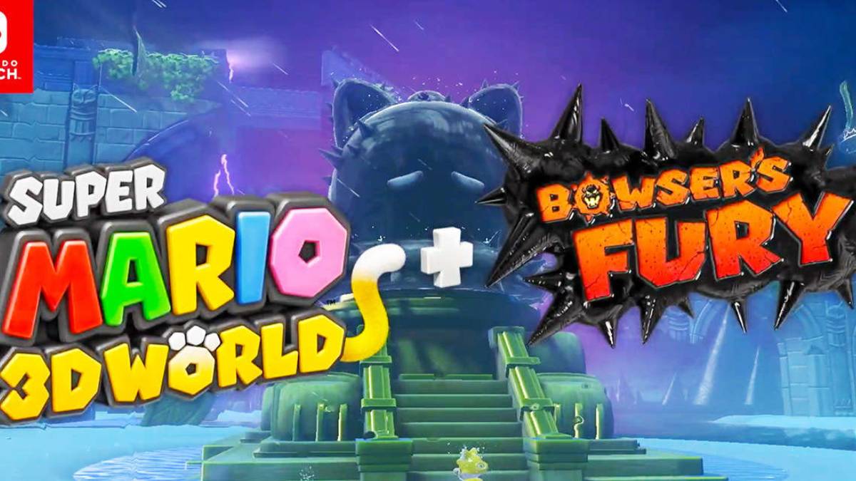 super mario 3d world + bowser's fury trailer