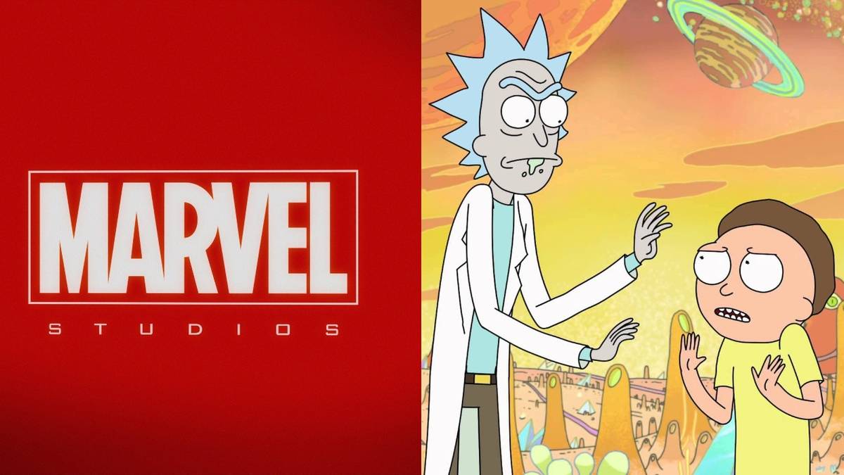 marvel logo rick and morty