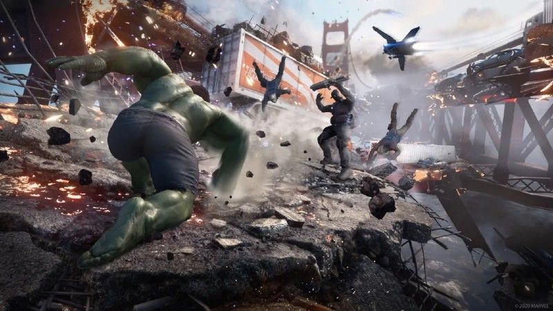 marvels avengers combat