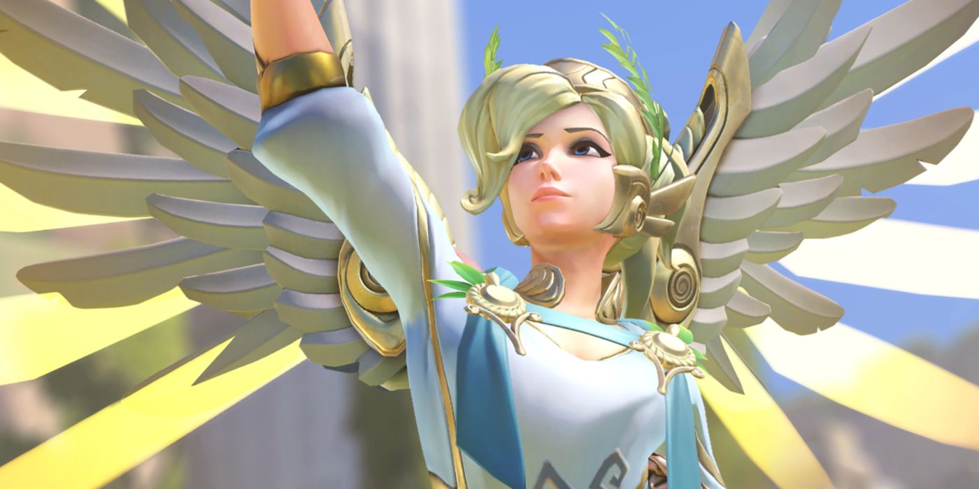 overwatch mercy winged victory