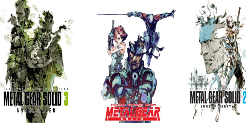metal gear solid 1-3 cover art