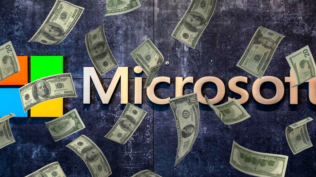 microsoft profit increase quarter