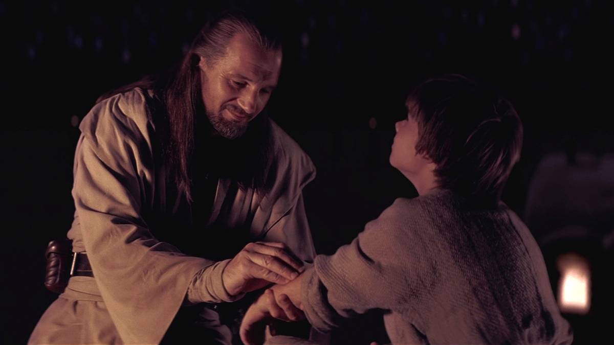 qui-gon and anakin