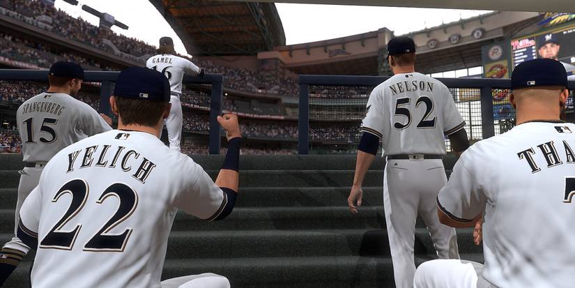 mlb 2020 dugout screenshot