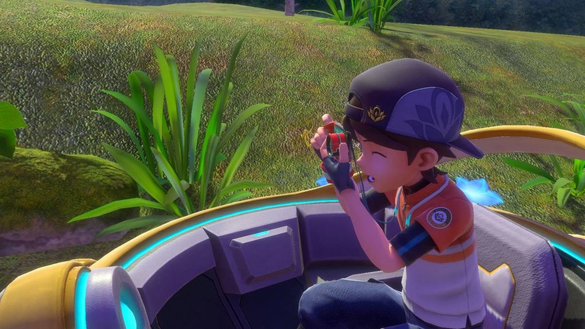 new pokemon snap taking a picture