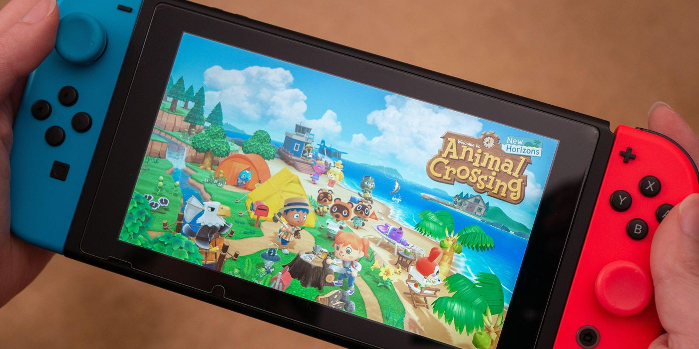 switch with animal crossing