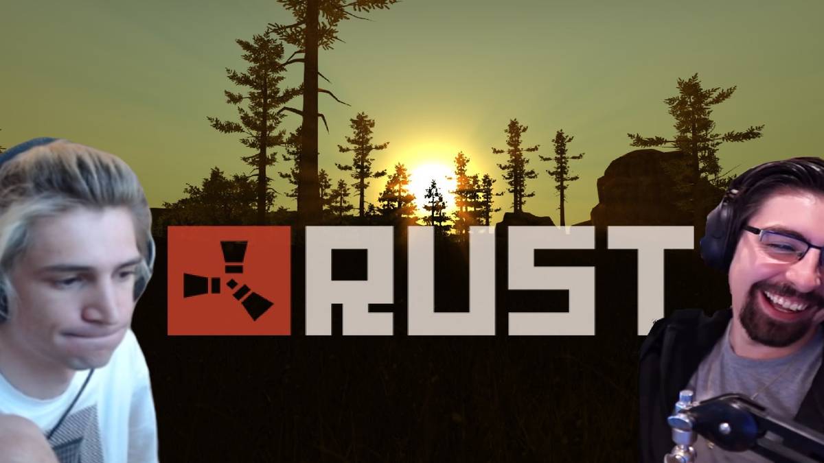 xqc and shroud rust logo