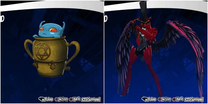 a abrahamic demon and a winged allegory for a fictional detective