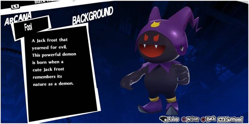 the fool arcana persona evil version of jack frost.