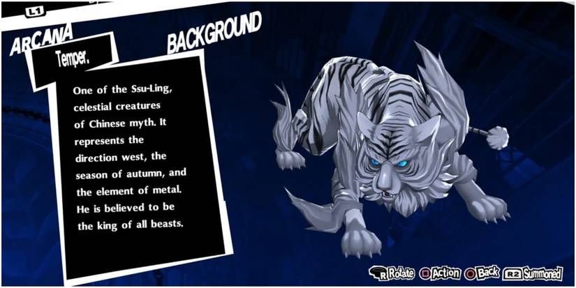 a white tiger from chinese mythology