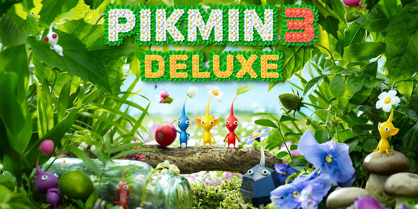 Pikmin 3 Deluxe title image