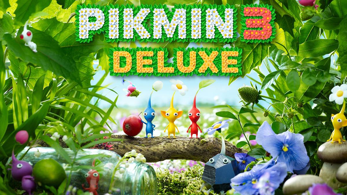 Pikmin 3 Deluxe title image