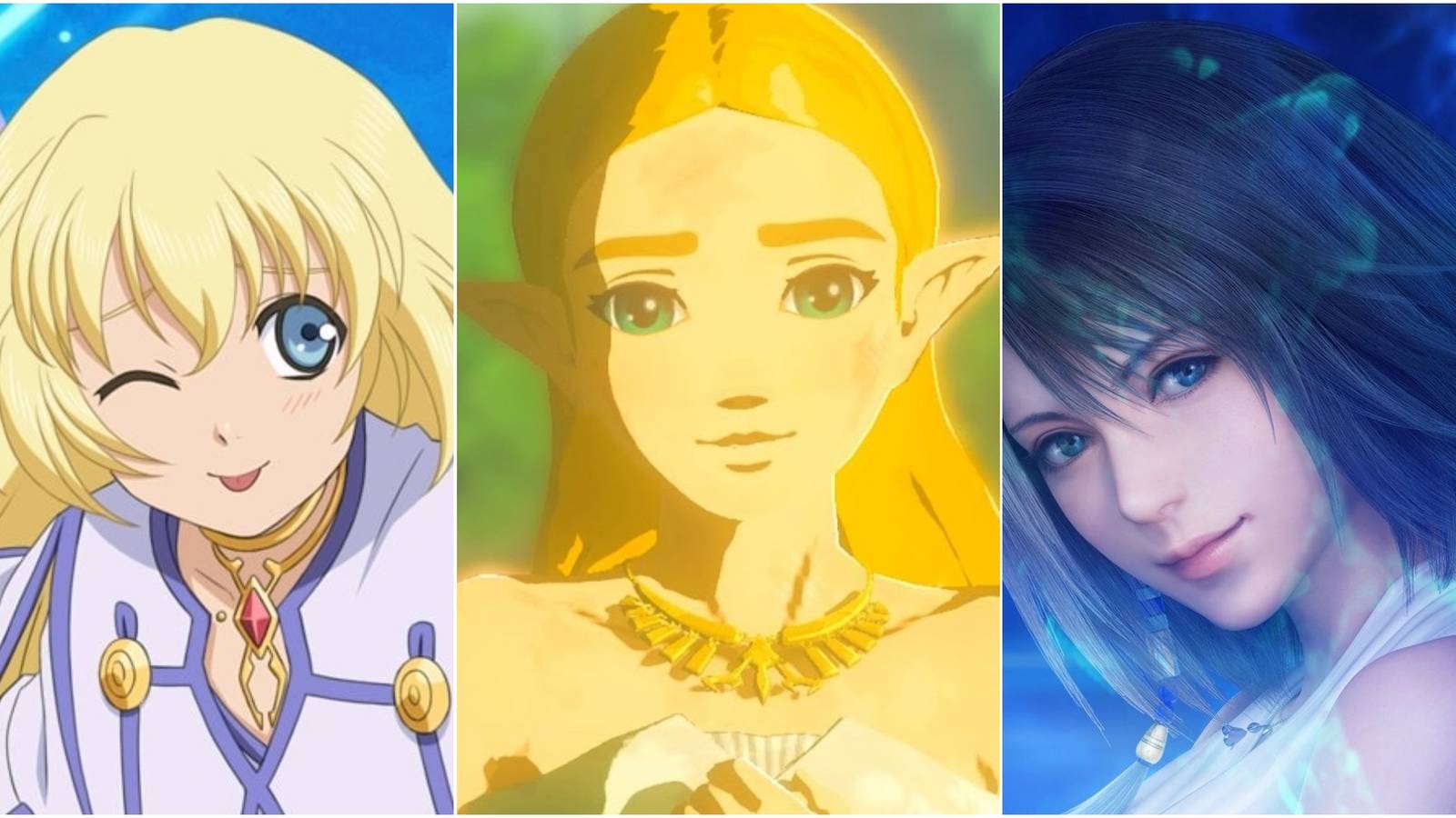 Zelda Yuna Colette Tales FFX TLoZ