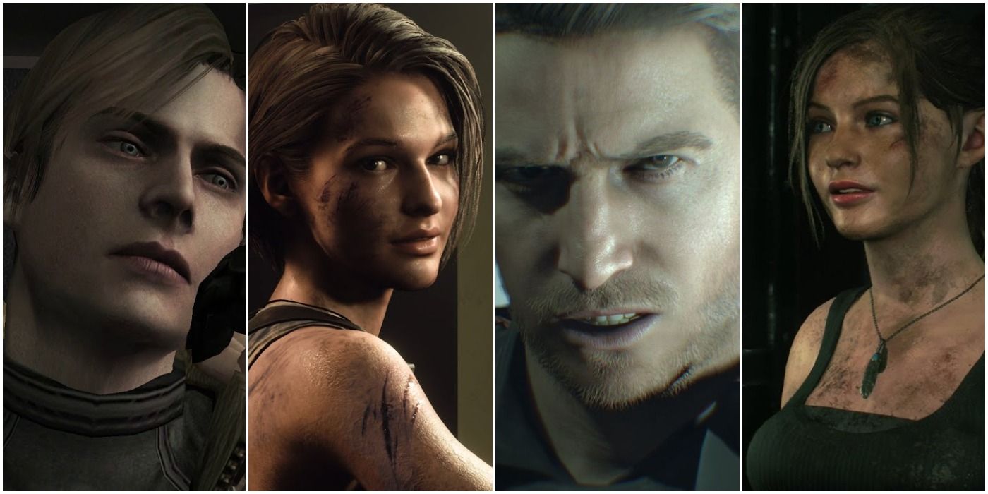 Every Playable Character In The Mainline Resident Evil Games Ranked 3336