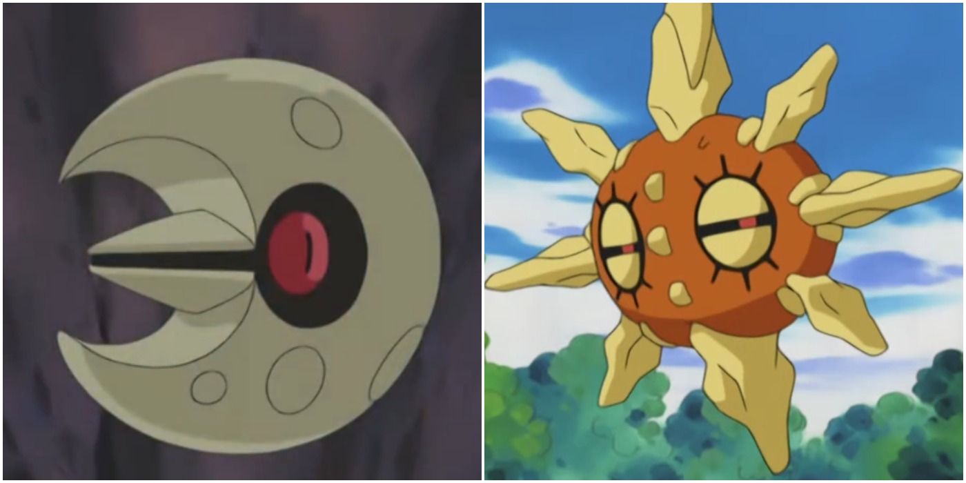 the moon and sun pokemon in the tv show.