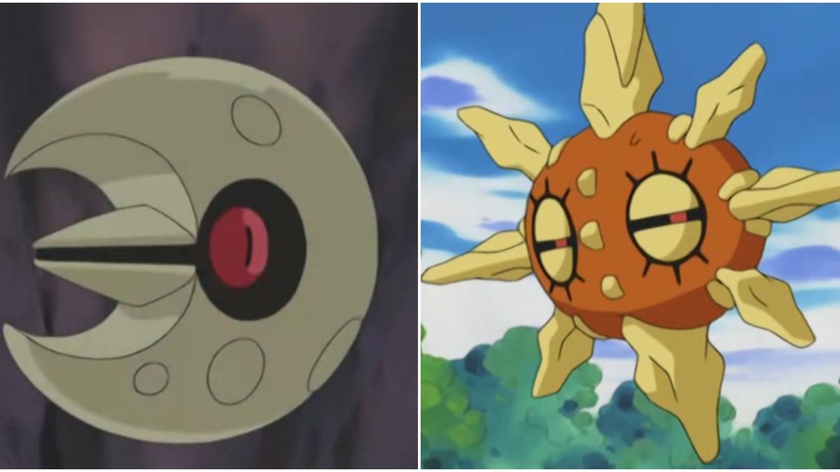 the moon and sun pokemon in the tv show.
