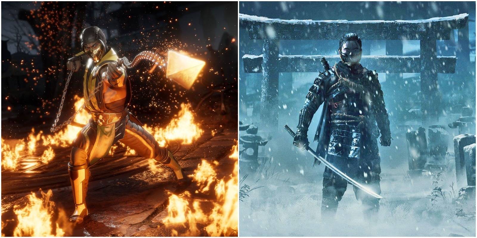 MK Ghost of Tsushima