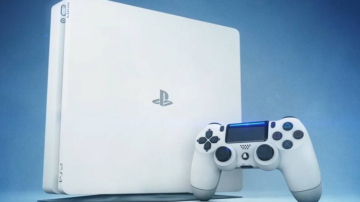 ps4 slim glacier white