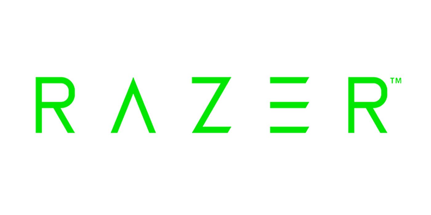 Razer logo over white background