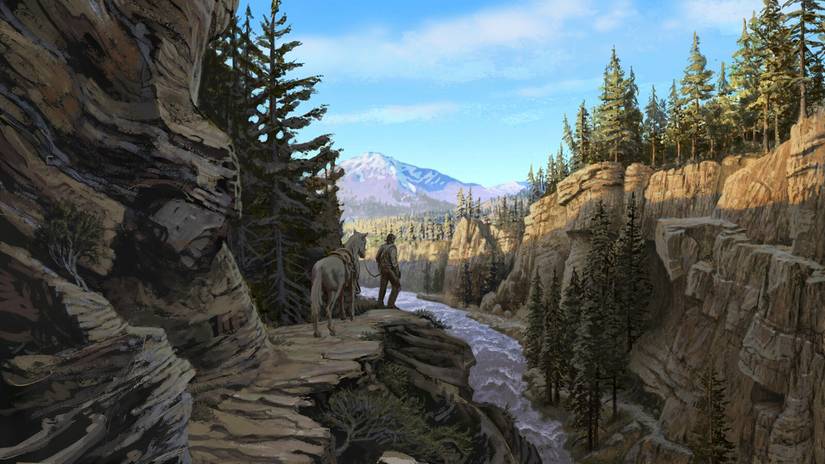 Concept Rdr2 Red Dead Redemption 2 Concept Art Shows What Could Have Been In the Game