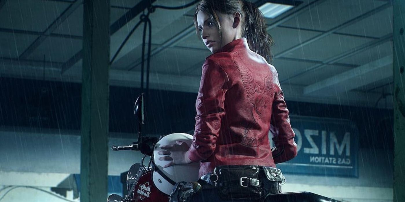 Resident Evil 2 Claire Redfield Leather Jacket