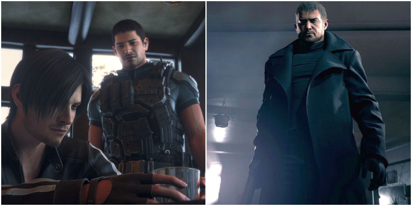 Resident Evil's Jill Valentine and Chris Redfield drop into