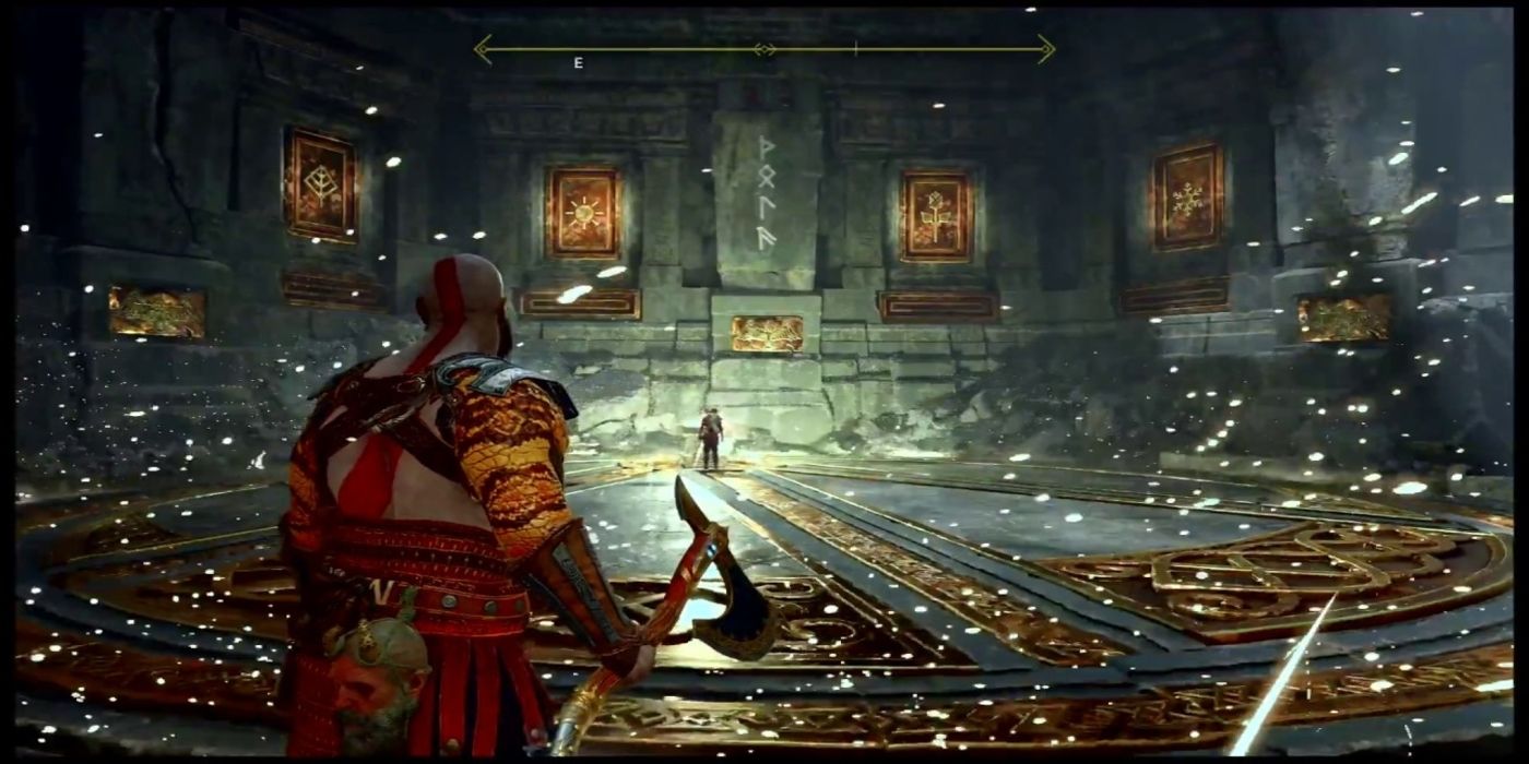 seasons puzzle in God of War.