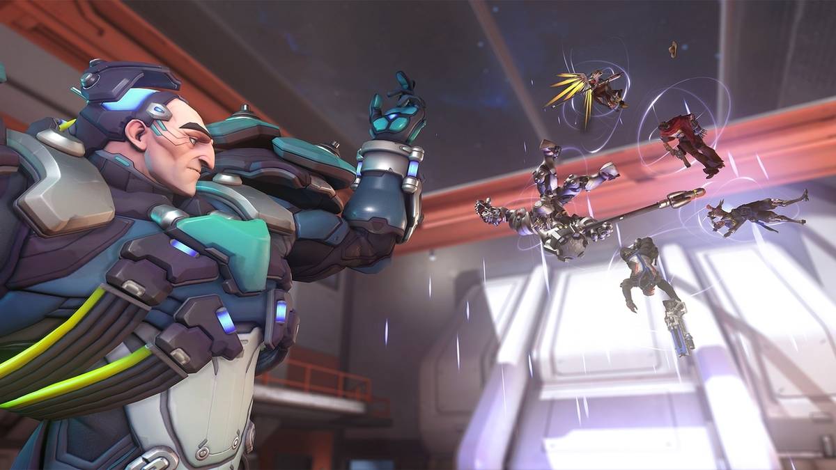 sigma using his ultimate in overwatch