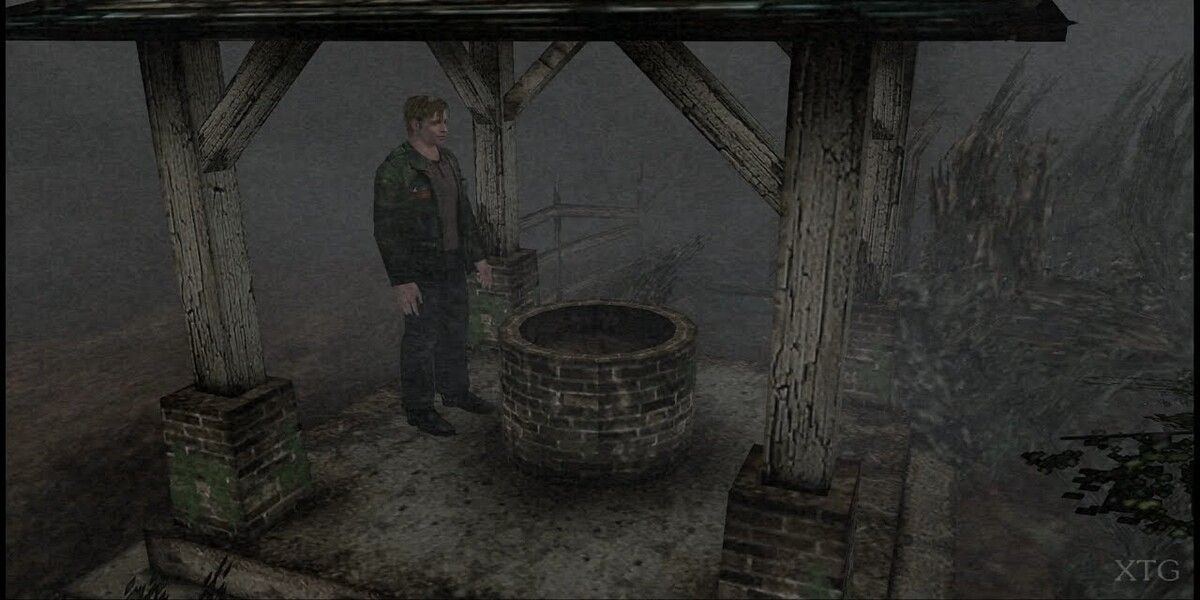 Silent Hill 2- James at a well