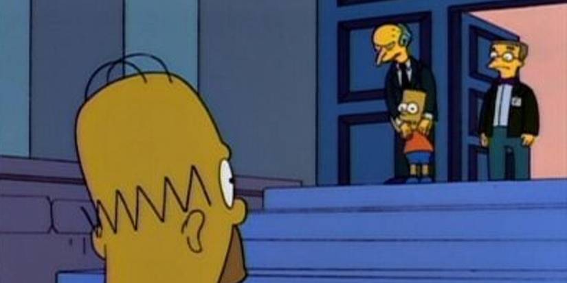 Mr. Burns in the Simpsons episode Burns' Heir (S05E18)