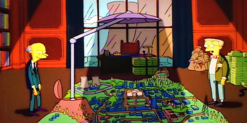 Mr. Burns in the Simpsons episode Who Shot Mr. Burns? Part II (S06E25)